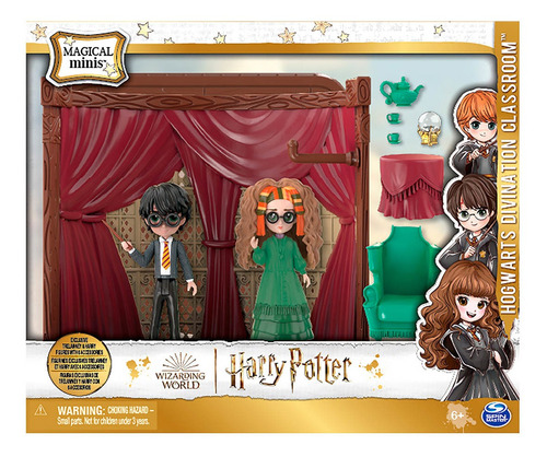Harry Potter - Playset Sala De Adivinhação - Sibila E Harry