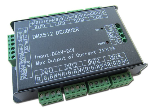 Regulador De Intensidad De Alta Potencia Para 24 canales 3.