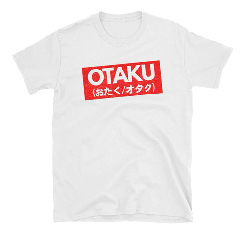Playera Camiseta Moda Logo Otaku Anime Manga Japones 