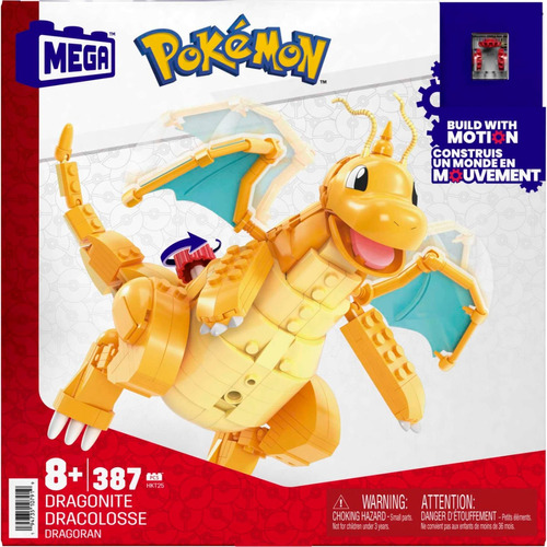 Juguete Mega Construx Pokémon Atom Dragonite