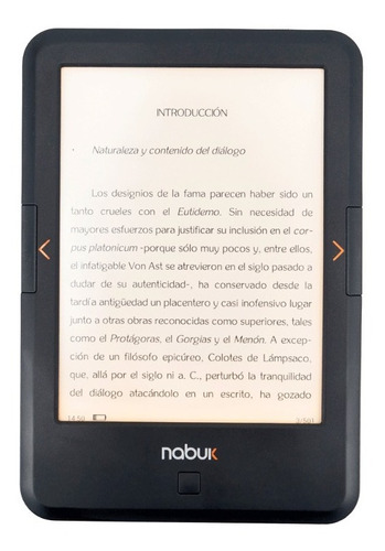 Nabuk Regal/ Lector De Libros Con Luz Cálida/ 8gb- Bluetooth