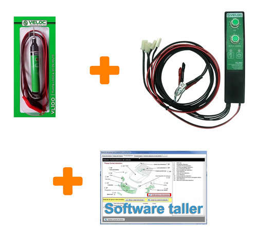 Imagen 1 de 10 de Punta Logica 12/24v Generador Pulsos Inyectores Veloc Soft !