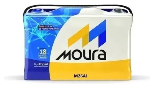 Bateria Moura 12x75 M26ad Garantía 18 Meses