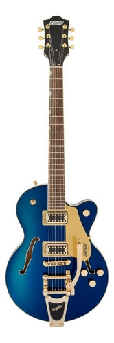 Guitarra eléctrica Gretsch Electromatic G5655TG center block jr de arce azure metallic brillante con diapasón de laurel