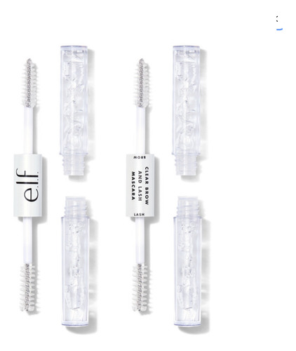 E.l.f Set 2 Clear Lash & Brow Mascara Para Cejas Y Pestañas