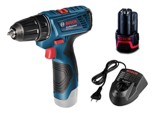 Taladro Atornillador Bosch 12v 10mm Gsr 120li + 1 Batería 