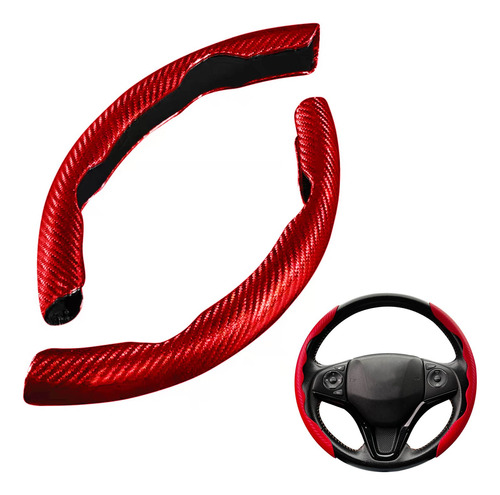 Funda Fibra Carbono Para Volante Automovil Mujer