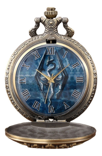 Reloj De Bolsillo De Cuarzo Con Muletas Mágicas For Hombres