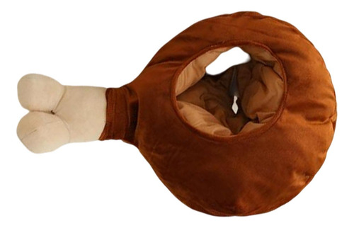 Sombrero De Peluche Con Baquetas De Pollo, Tocado De Juguete