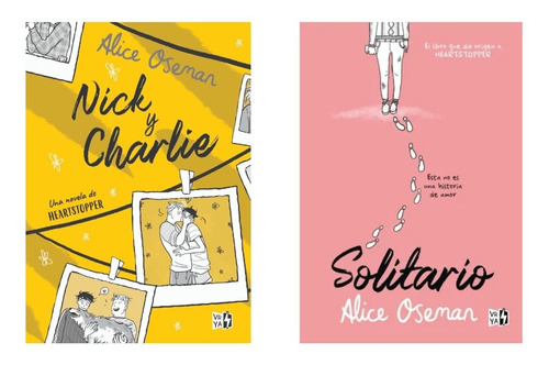 Nick Y Charlie + Solitario - Alice Oseman - V&r - 2 Libros