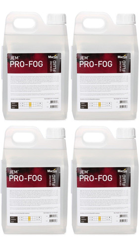 Martin Lighting Jem Pro-fog Fluid 2,5 Litro 4