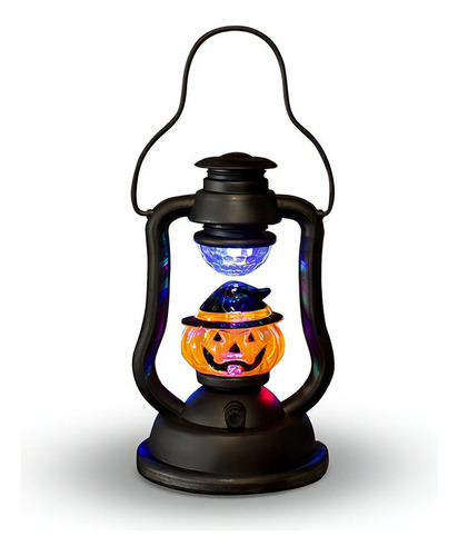 Abajur Led Jack Abóbora Decoração Halloween Quarto Infantil Cor da estrutura Preto