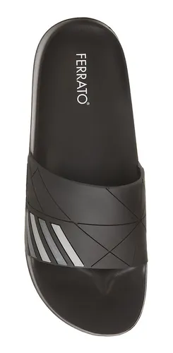 Sandalia Ferrato Caballero Negro 3178225 Cuotas sin inter s