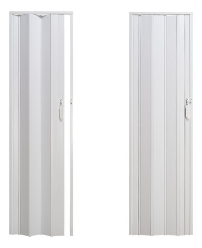 Puerta Pvc Corrediza Plegable Acordeon 210 X 100 Cm