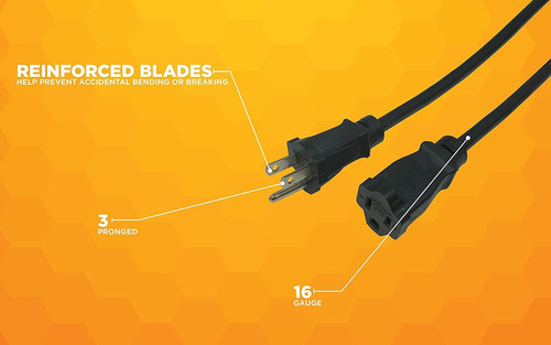 Maderas Cable De Extensión Para Exteriores / Interiores (8 T