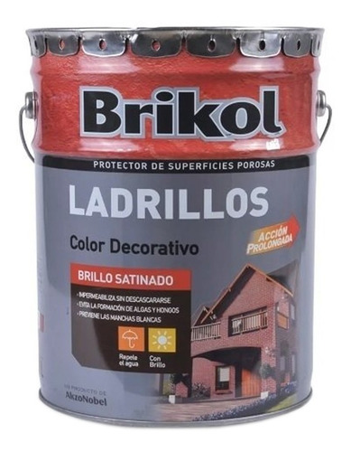 Impermeabilizante Para Ladrillos Brikol 20 Lts