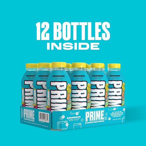 Prime Hydration Sournova 16.9 Oz 12 Pack