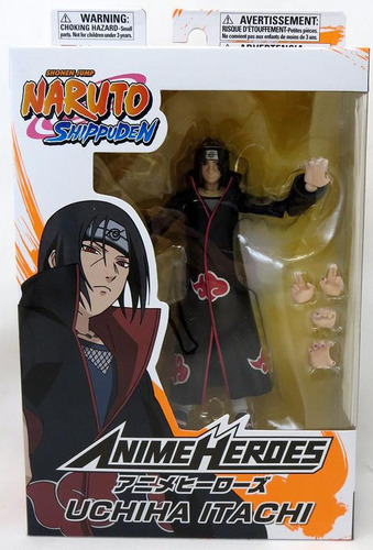 Boneco Bandai Anime Naruto Uchiha