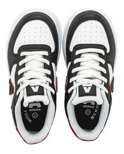 Imagen 3 de 4 de Zapatillas Addnice Skate Iii Urbanas Livianas Kids Asfl70