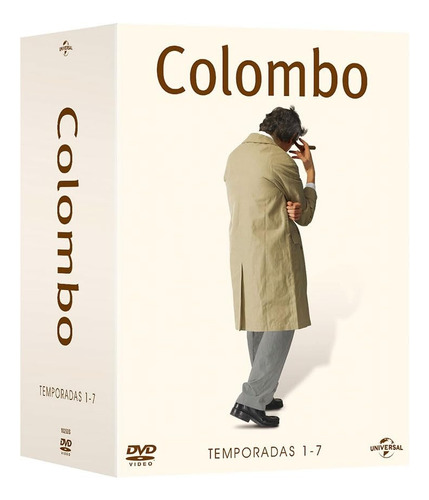 Dvd Columbo Temporadas 1-7 / Incluye 7 Temporadas