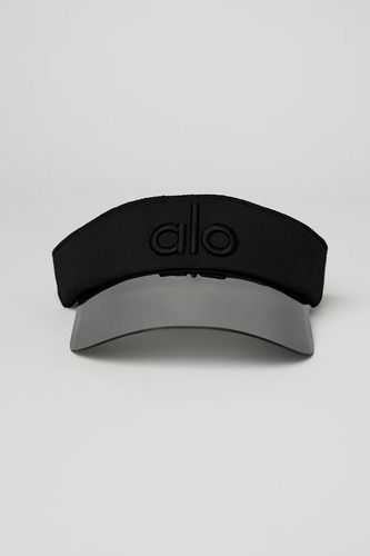 Alo Yoga Gorra Visor Solar - Original Negro Talle Unico Airlift Solar