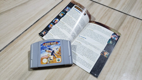 Star Wars Rogue Squadon Europeu + Manual Do Nintendo 64. B5 (Usado)
