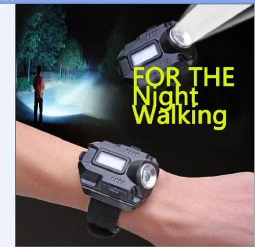 Xpe R2 Led Reloj De Pulsera Linterna Antorcha Luz Carga Usb
