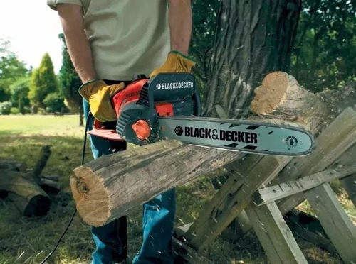 Motosierra eléctrica Black+Decker GK1740 de 1850W 220V 50Hz
