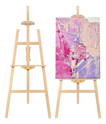 Atril Caballete Pintura Soporte Para Pintar 175cm Ajustable