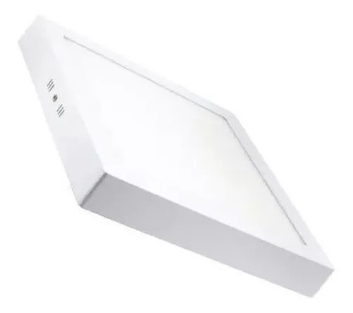 Panel Led Superficial Cuadrado 12w, Pack De 3 Lamparas