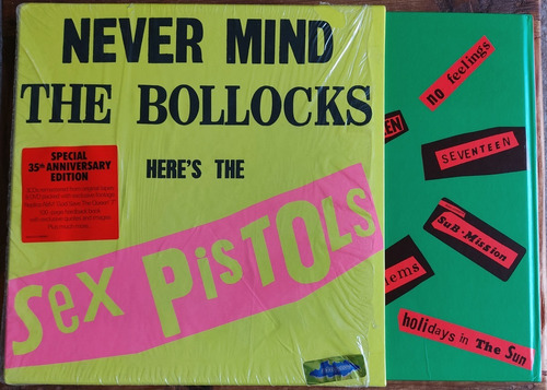 Sex Pistols Never Mind... Super Deluxe 4 Cd's Dvd Box Set Eu