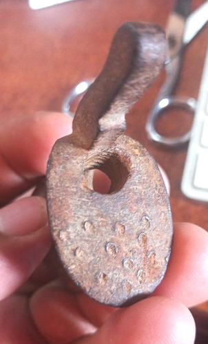 Antigua Llave De Chispa De Pedernal Refacción Para Mosquetón (Usado)