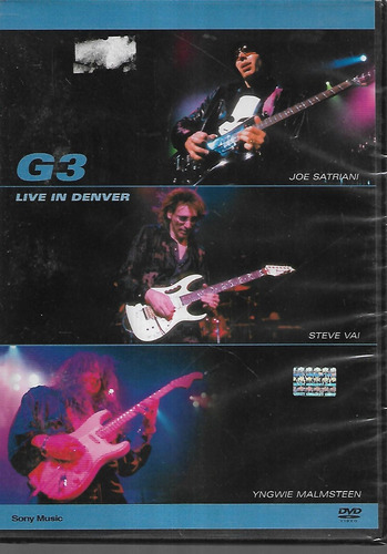 G3 Joe Satriani -steve Vai -yingwie Malmsteen Live In Denver