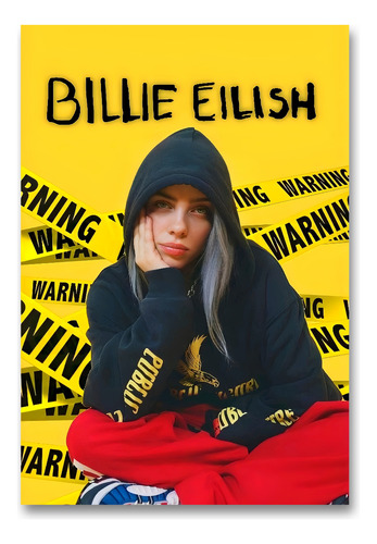Billie Eilish Póster Tamaño 48x33 Cm 