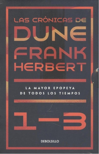 Libro: Estuche Las Crónicas De Dune. Herbert, Frank. Debolsi