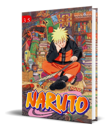 Naruto Vol.35, De Masashi Kishimoto. Editorial Planeta Deagostini, Tapa Blanda En Español, 2019
