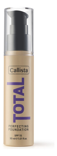 Base Maquillaje Callista Total Perfecting Foundation Spf 15 Tono 200