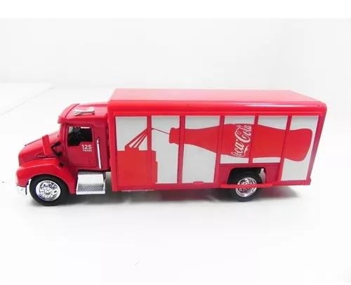 Caminhão Coca-Cola (125 anos) Kenworth T300 Delivery Truck marca Motor City  escala 1/43 - Arte em Miniaturas