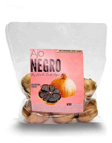 Ajo Negro Natural By Hierba Linda Vegan (500 Gr)