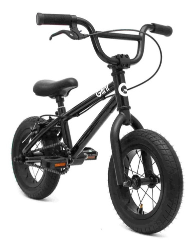 Bicicleta Bmx Glint ¡ideal Freestyle Niños! Rodado 12 Negra
