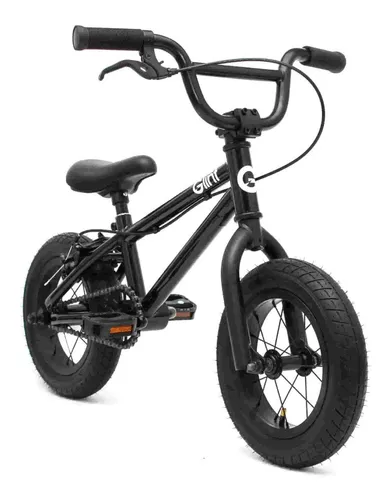 corazón perdido abdomen Establecer Bicicleta Bmx Glint ¡ideal Freestyle Niños! Rodado 12 Negra