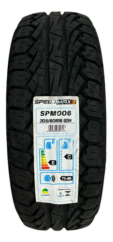 Kit 04 Pneus 205/60r16 92h Spm006 Speedmax All Terrain H