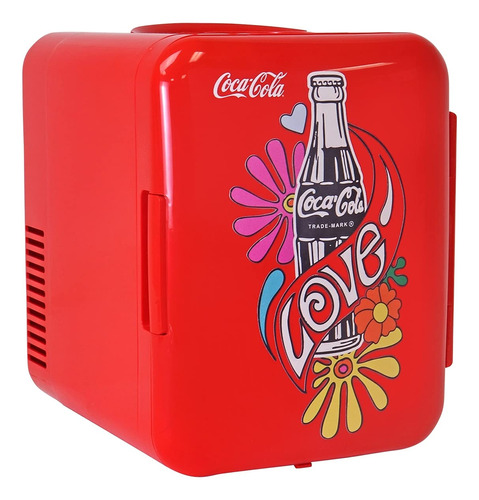 Mini Refrigerador Termoeléctrico Portátil Para 6 Latas, Capa