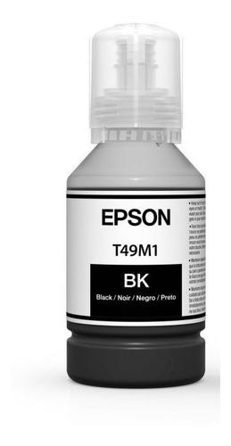 Tinta De Sublimación Epson T49m1 Color Negro Para F170/f570