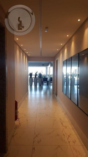 Imagem 3 de 14 de Apartamento 1 Suíte - 64 M² - Prédio Frente Mar - R$ 329.900 - Aviação - Praia Grande/sp - Ap0019