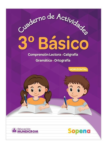 Cuaderno De Caligrafia 3° Basico Horizontal