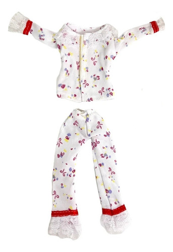 Muñecas Accesorios Set 1 Bata + 1 Pijama Largo Barbiele