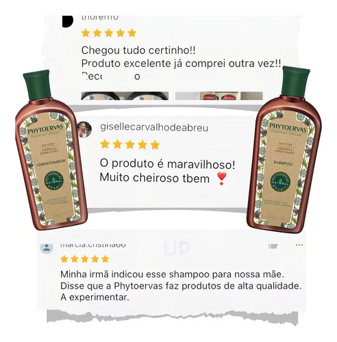 Kit Shampoo Condicionador Dia A Dia Verbena Phytoervas