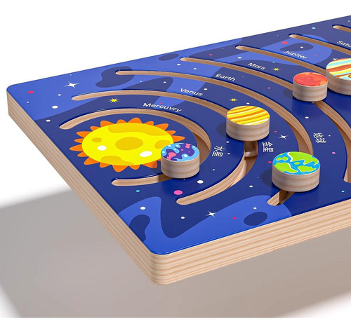 Rompecabezas , Planetas, Solar, Juguete, Actividades