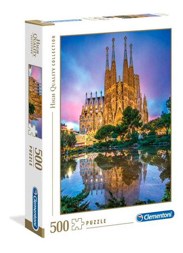 Clamentoni Puzzle 500 Piezas Barcelona - Mosca